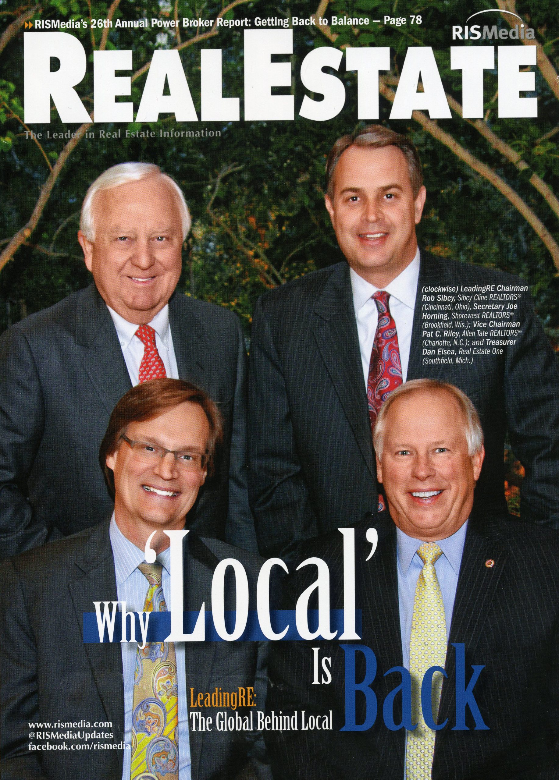 Crosspoint Cover Story in prestigious RISMedia`s Real Estate Magazine Crosspoint Real Estate